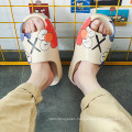 2021 New Arrivals Summer Cartoon Printed Breathable EVA Men Slipper for Home